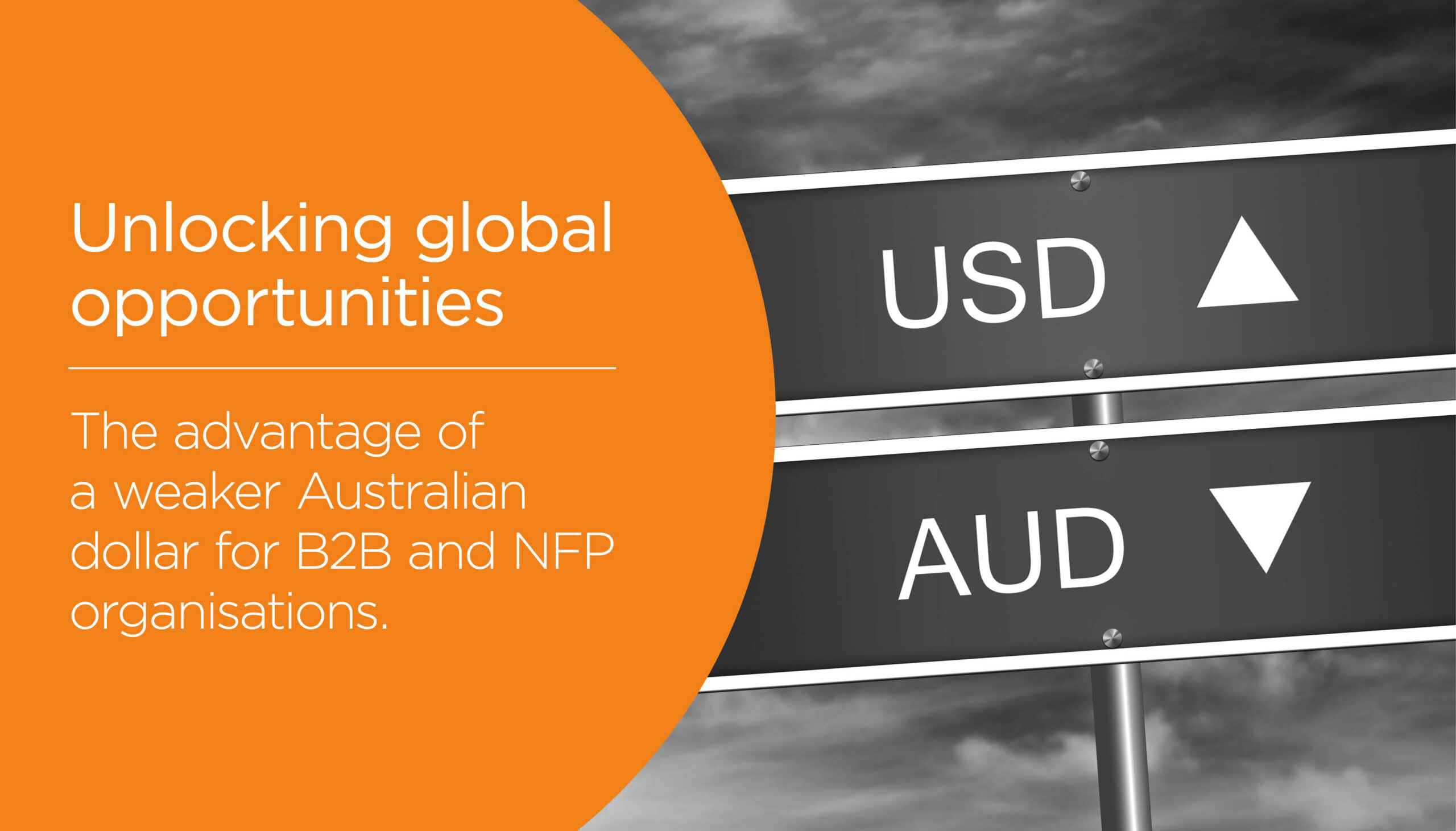 The Advantage of a Weaker Australian Dollar for B2B and NFP Organisations